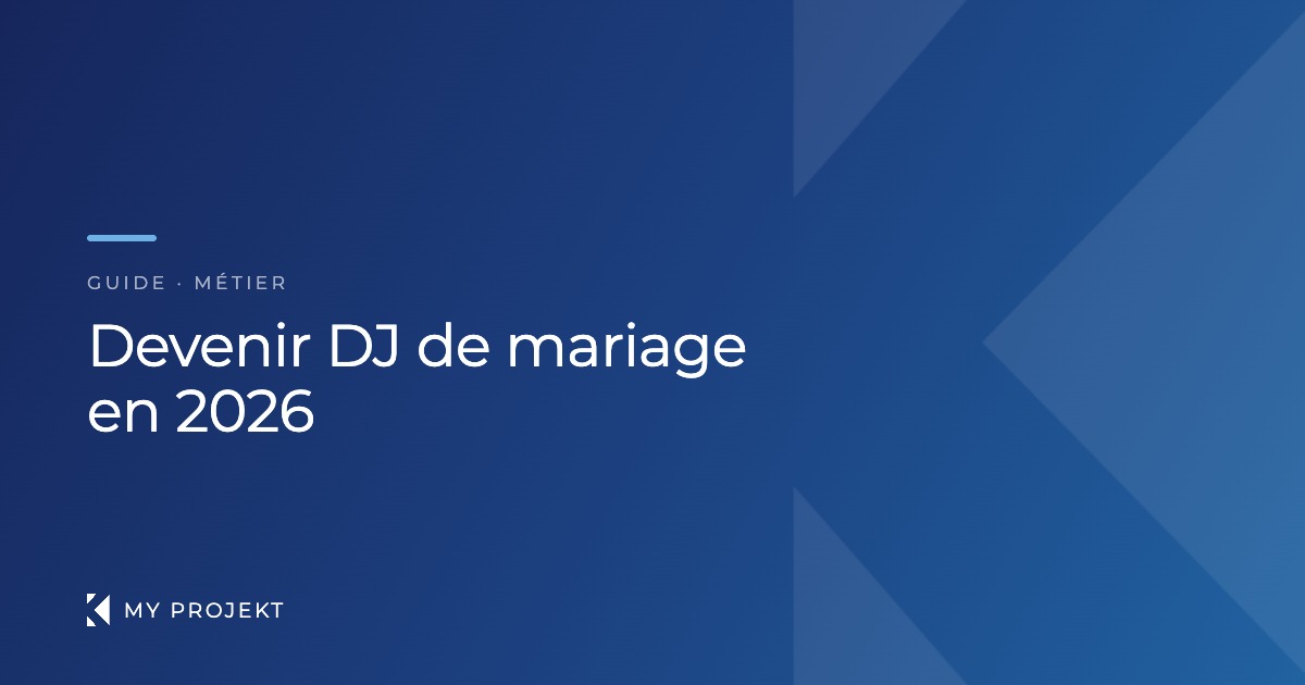 Devenir DJ de mariage en 2026 : la feuille de route — My Projekt
