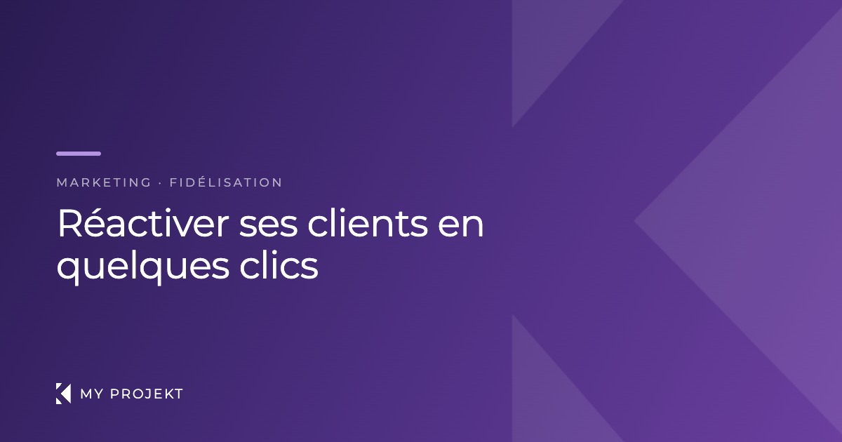 Emails groupés ciblés pour prestataire événementiel — My Projekt