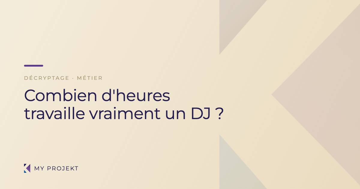 Combien d'heures travaille vraiment un DJ de mariage — My Projekt