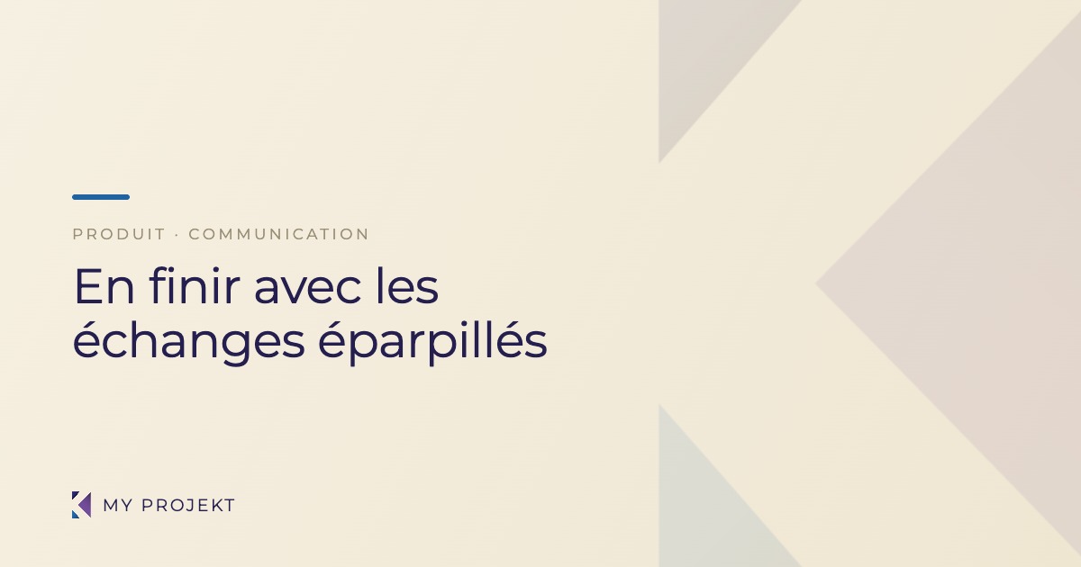 Messagerie client intégrée pour prestataire événementiel — My Projekt